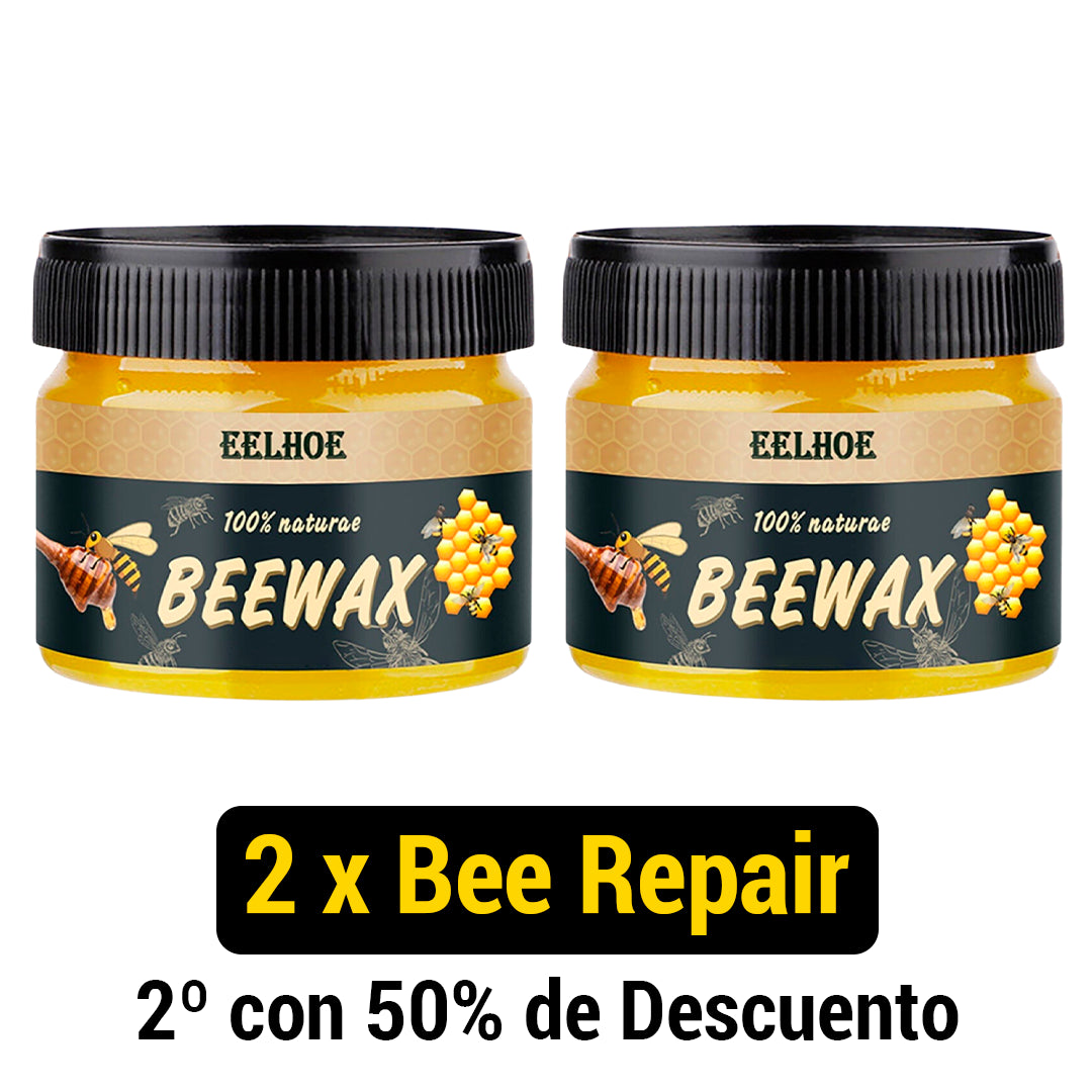 Cera de abeja reina para restauración y brillo de madera - Bee Repair