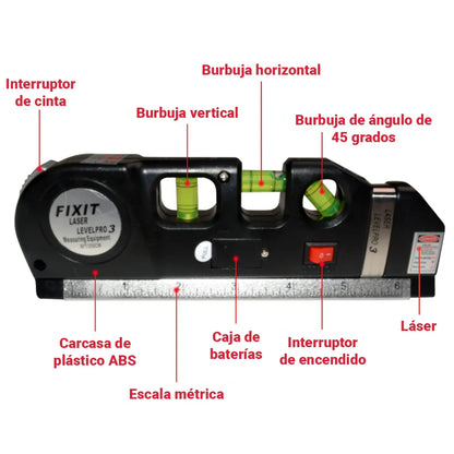 Metro Laser Digital 4 en 1 Draicon - [Con 45% de Descuento]