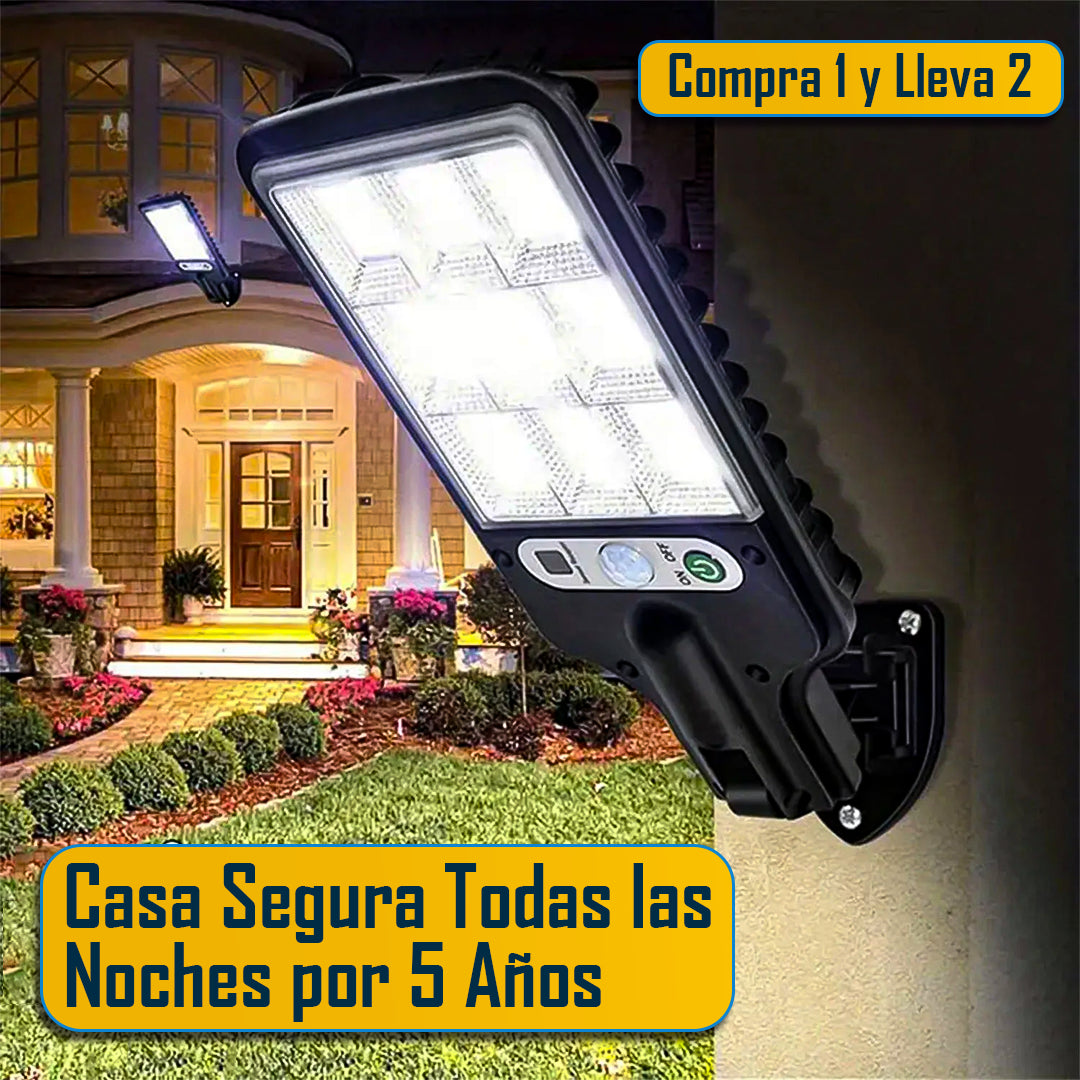 Reflector Solar LumiGuard -  con Sensor de Movimiento [5 años de vida útil]