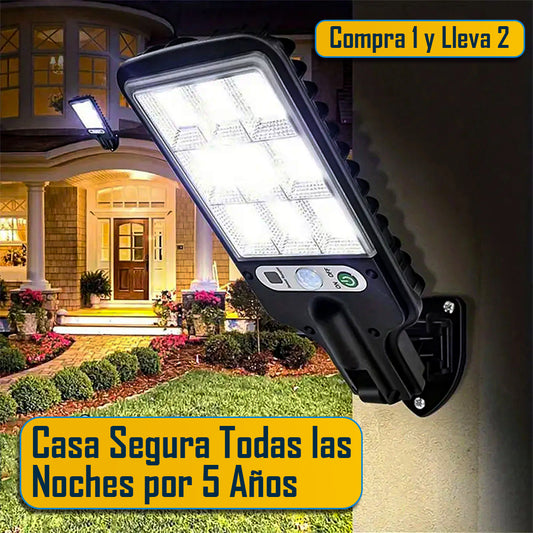 Reflector Solar con Sensor de Movimiento - LumiGuard [5 años de vida útil]