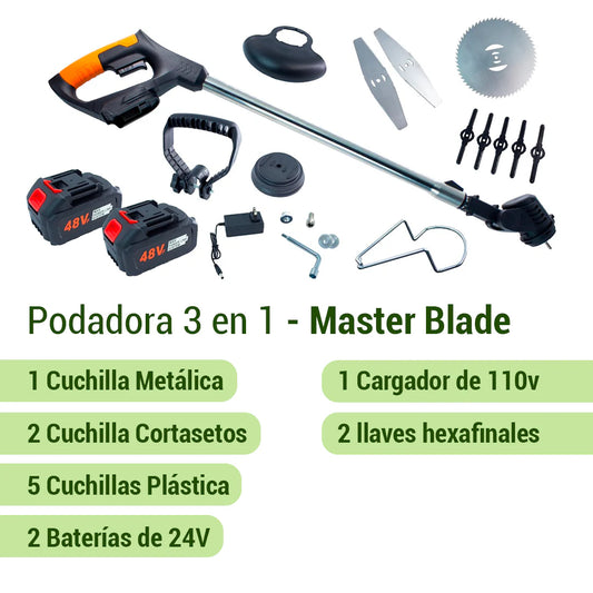 Combo 14 piezas MasterBlade Guadañadora Podadora