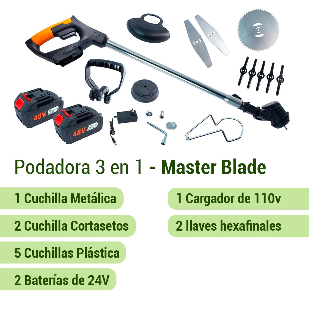 Combo Guadañadora Podadora MasterBlade [14 piezas]