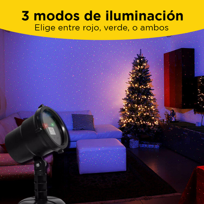 Proyector De Luces Automático - Luz Navideña [Incluye control remoto]