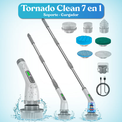 Cepillo Eléctrico 7 en 1 - Tornado Clean  [Soporte de pared de regalo]