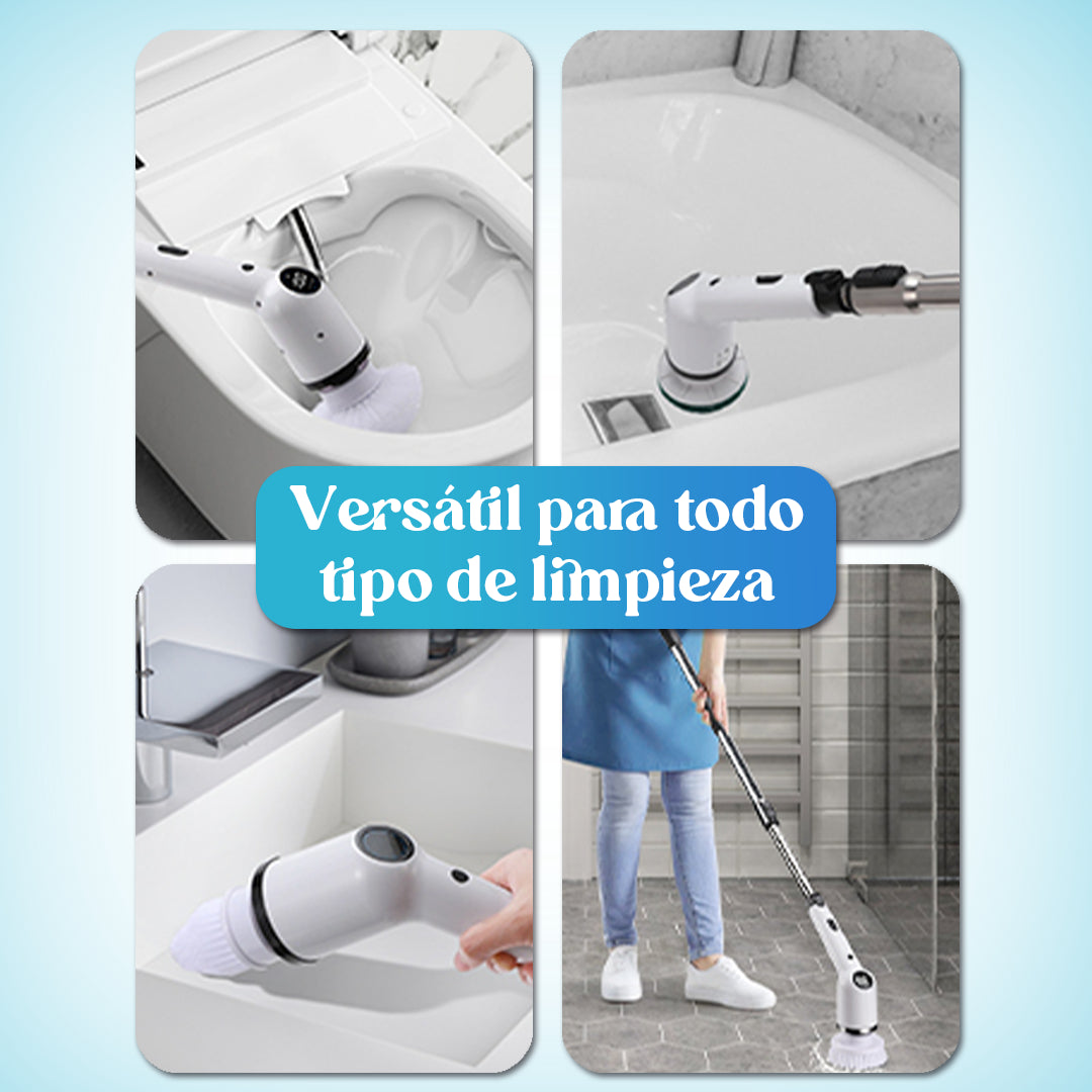 Cepillo Eléctrico 7 en 1 - Tornado Clean  [Soporte de pared de regalo]